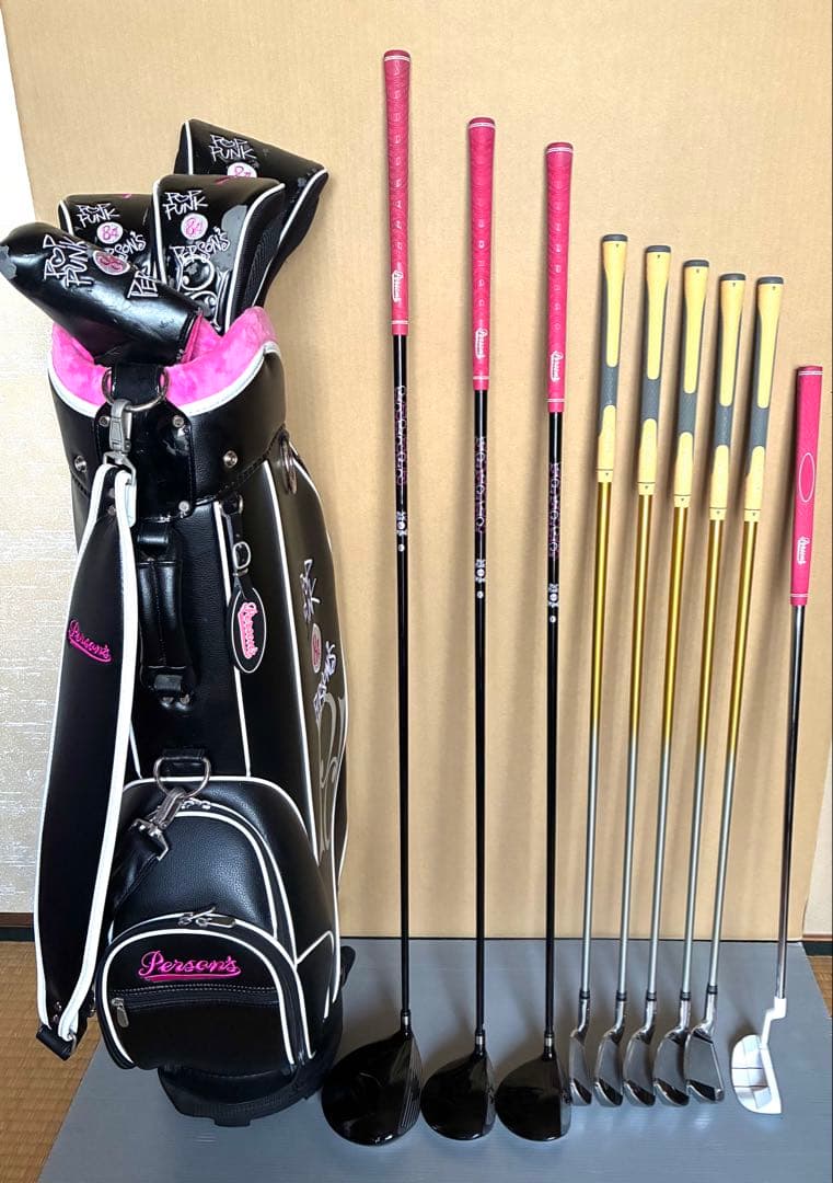 Person's.POP PUNK レディース ゴルフクラブセット