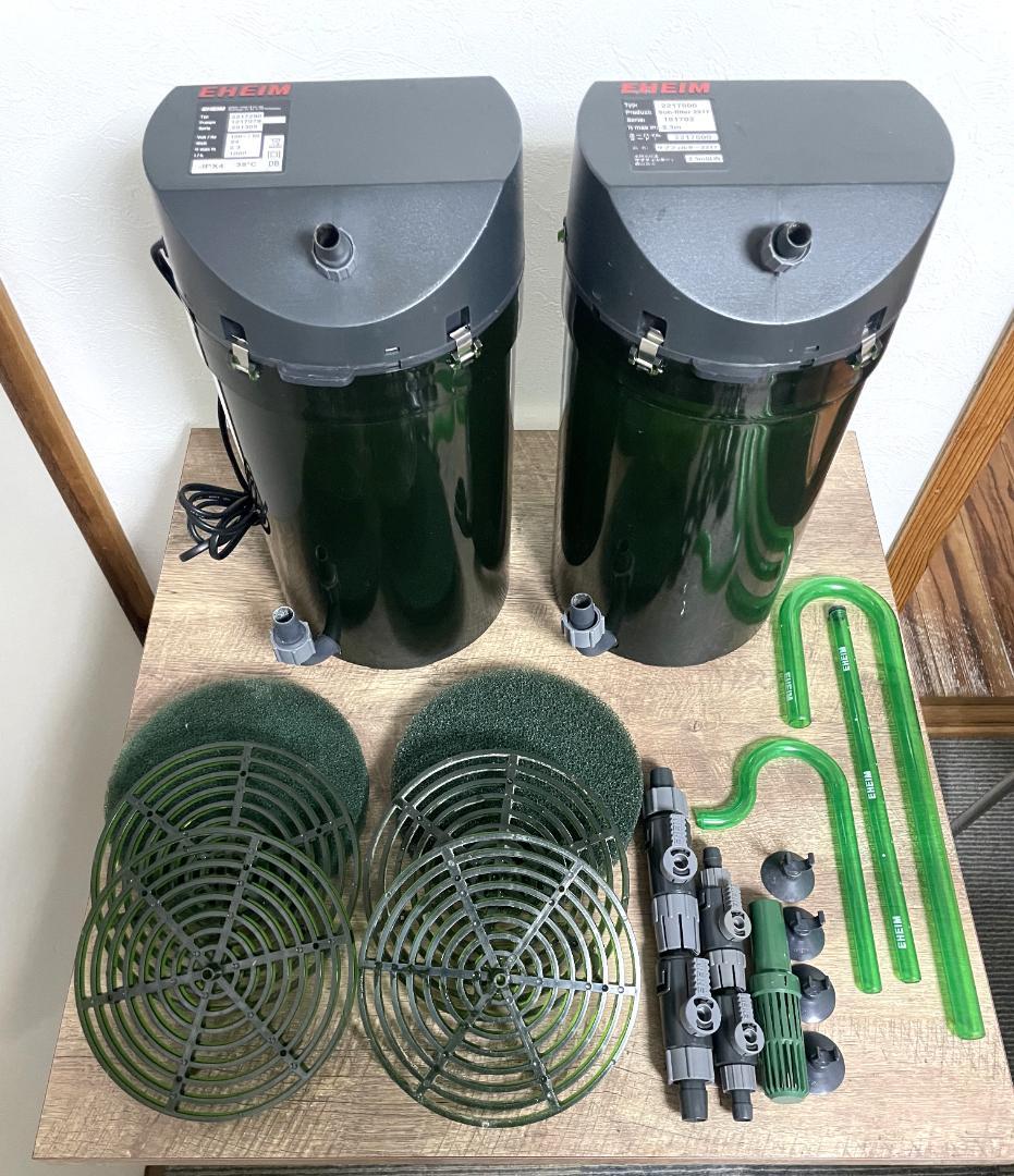 【中古品】エーハイム 2217 60Hz+ サブフィルター 2217