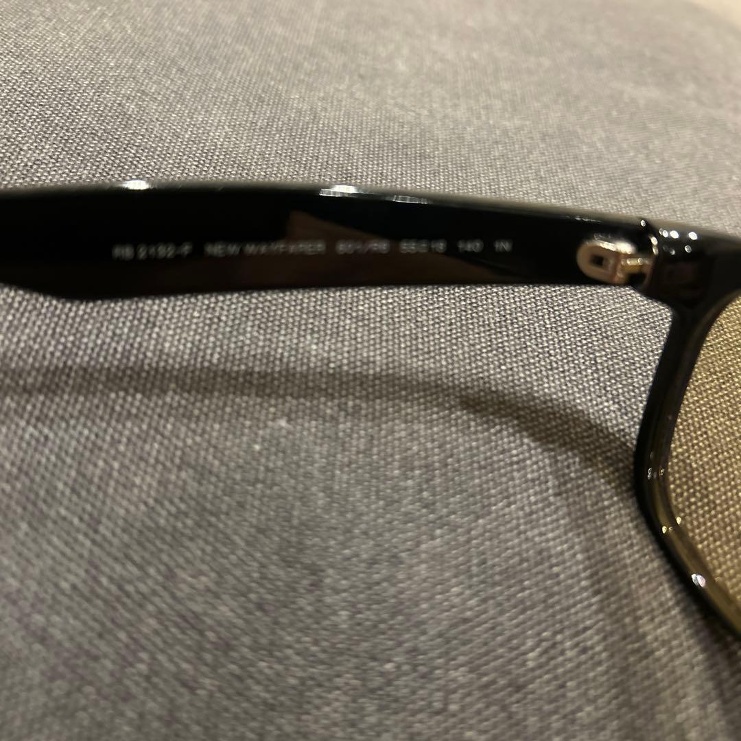 Ray-Ban New Wayfarer サングラス 　イエローレンズ　美品