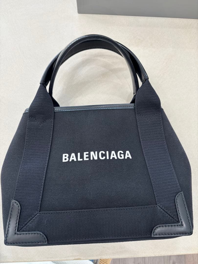m*o様 BALENCIAGA バレンシアガ ネイビーカバス XS