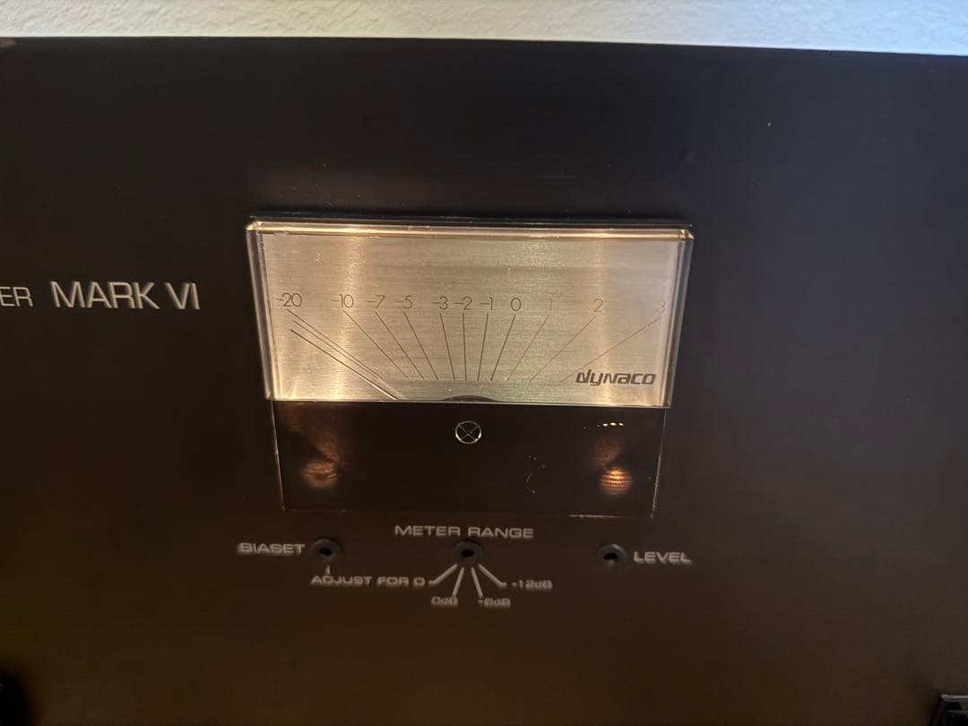 ① DYNACO Mark-VI ダイナコ　真空管　パワーアンプ　⚠️説明必読