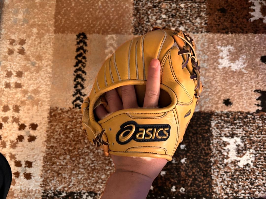 硬式用グローブ 内野手用 アシックス ゴールドステージ