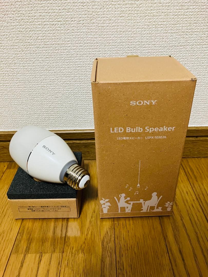 SONY LED Bulb Speaker（LSPX-103E26）