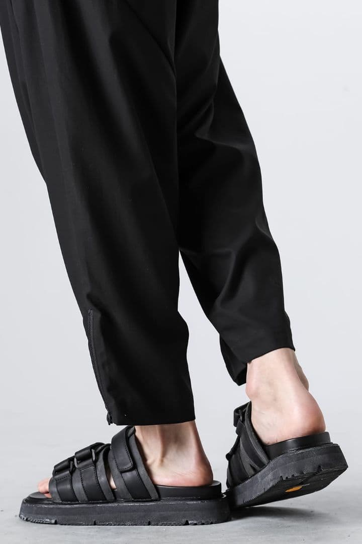 【美品】ISO 位相 GUIDI カーフレザーサンダル 42 black
