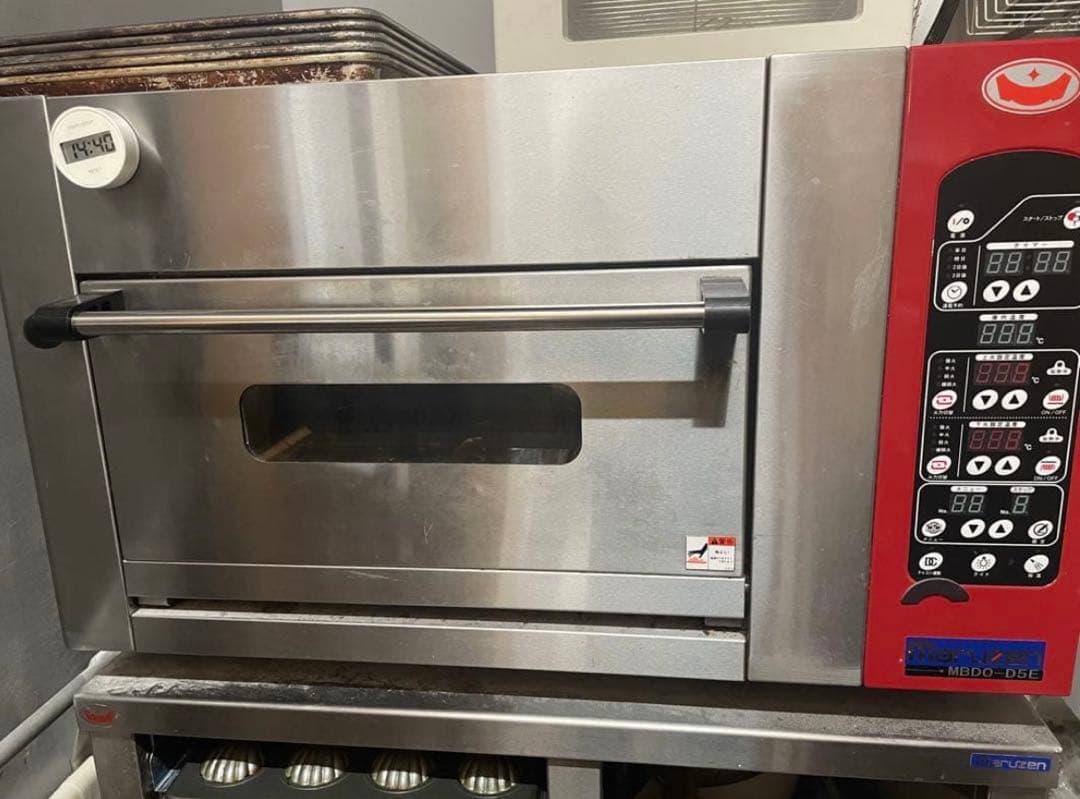 Maruzen MBDO-D5E 石床デッキオーブン　架台付き