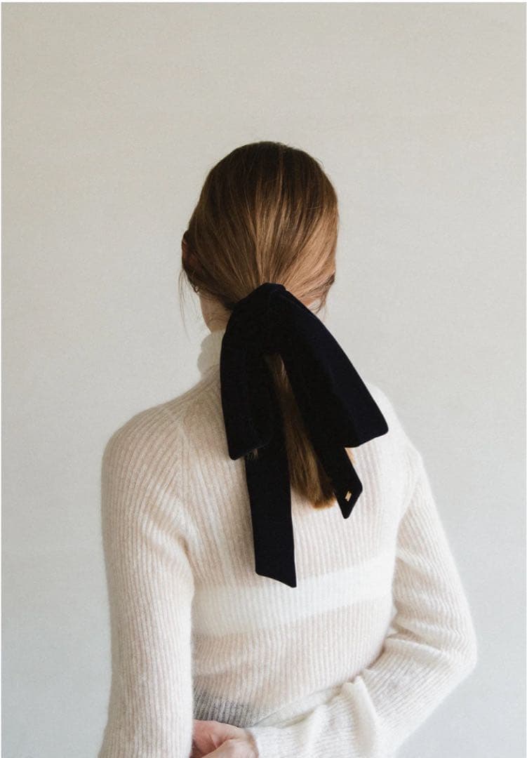 ヘアアクセサリー LETICIA Ribbon-VELVET