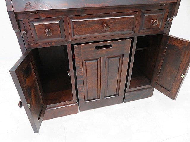 し*き様 美品　和光 樺材ライティングビューロー　 ライティングデスク/書斎デス