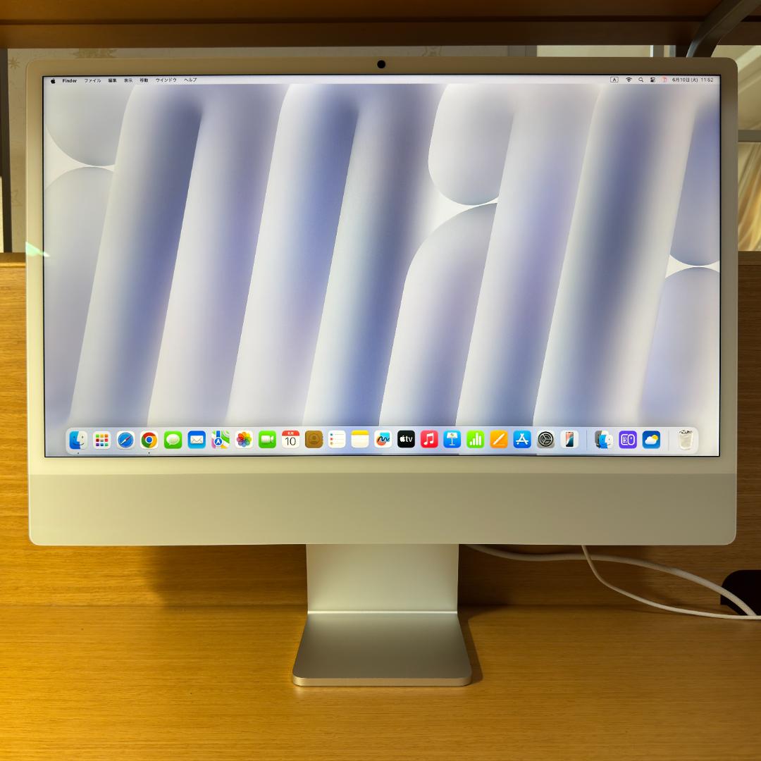 iMac 24インチM4 16GBメモリ 256GB