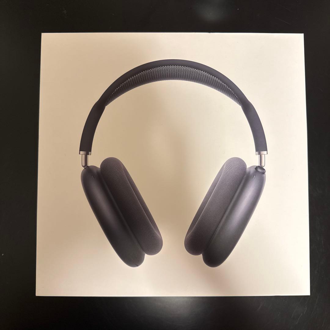 Airpods Maxワイヤレスヘッドホン ブラック オーバーイヤー