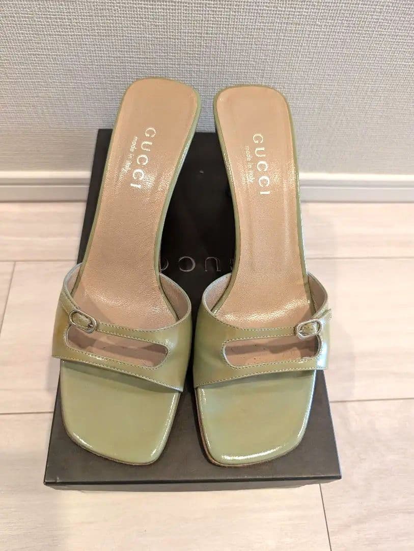 【箱あり】GUCCI　ミュール　サンダル　サイズ37