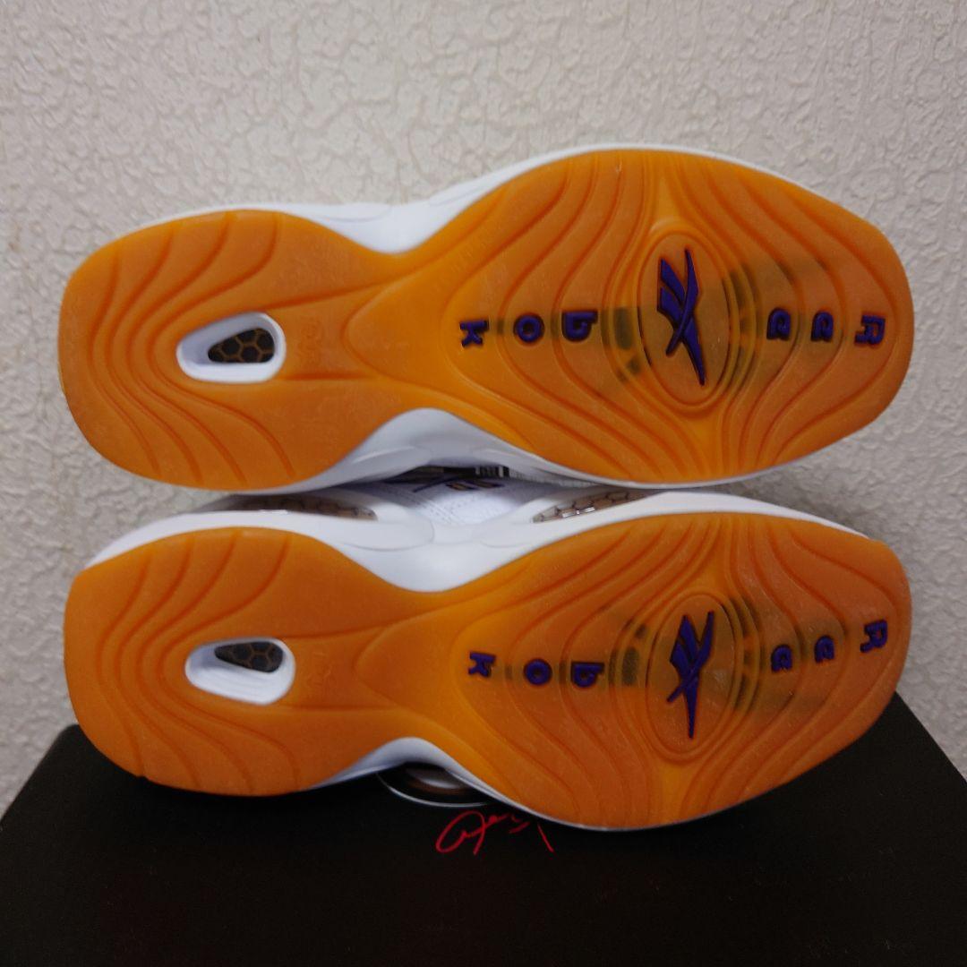 【新品未使用】QUESTION MID　レイカーズカラー　28cm