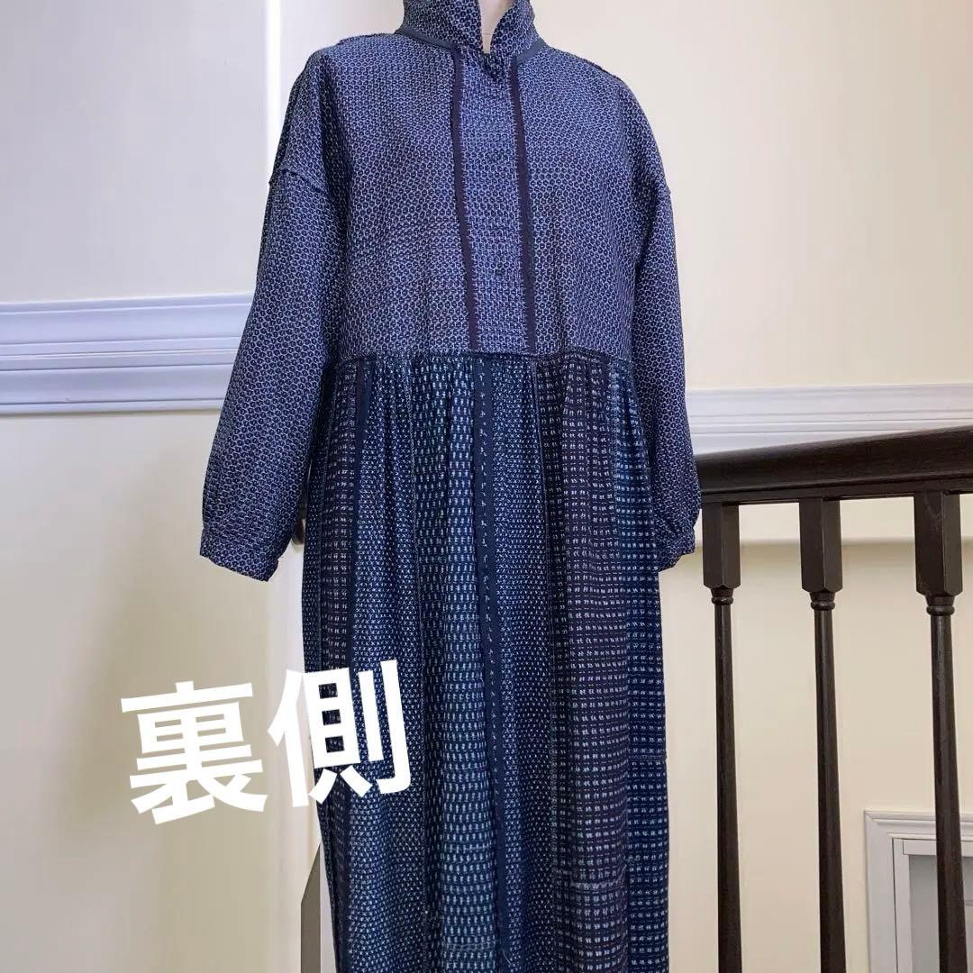 古布リメイクワンピース