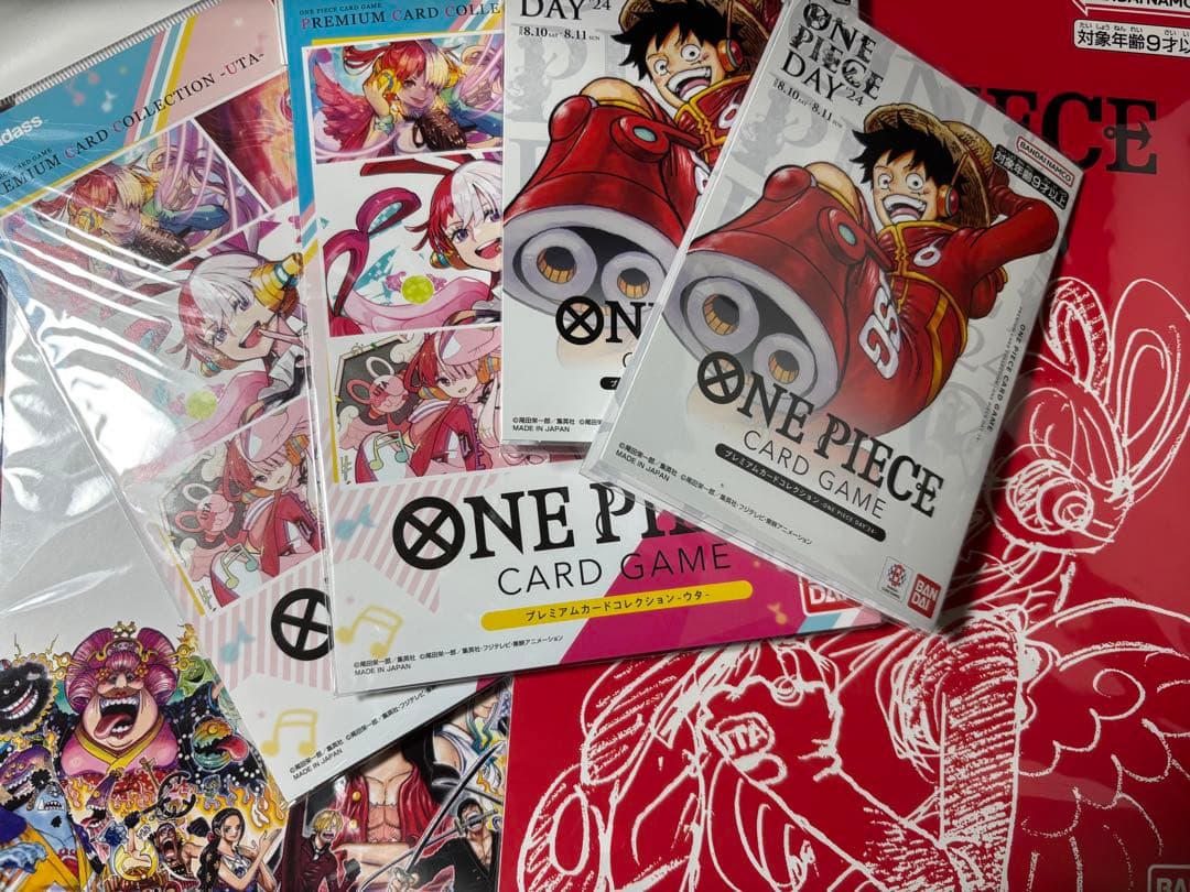 ONE PIECEプレミアムカードコレクション等