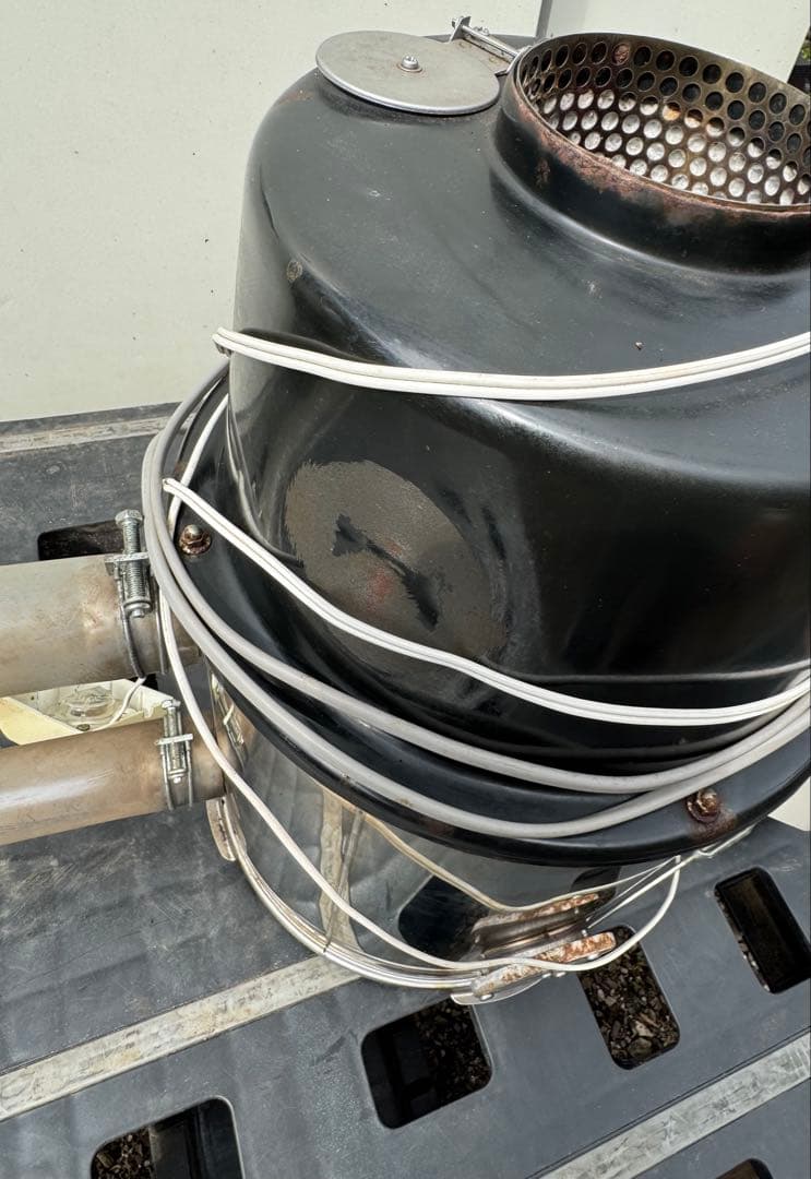 とし様購入品長府灯油バーナー、風呂ボイラー