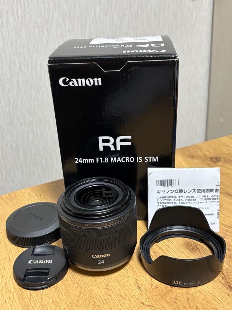 Canon RF 24mm F1.8 MACRO IS STM レンズ