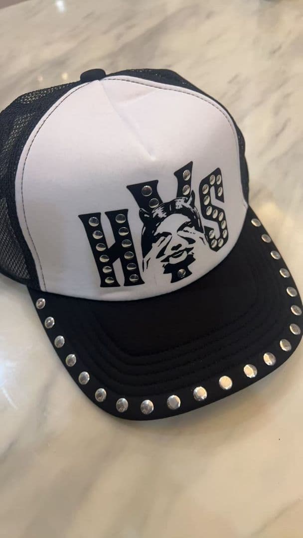 【新品未使用】ヒステリックグラマー　スタッズメッシュキャップ #011