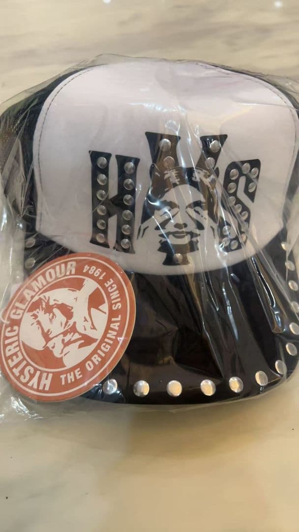 【新品未使用】ヒステリックグラマー　スタッズメッシュキャップ #011