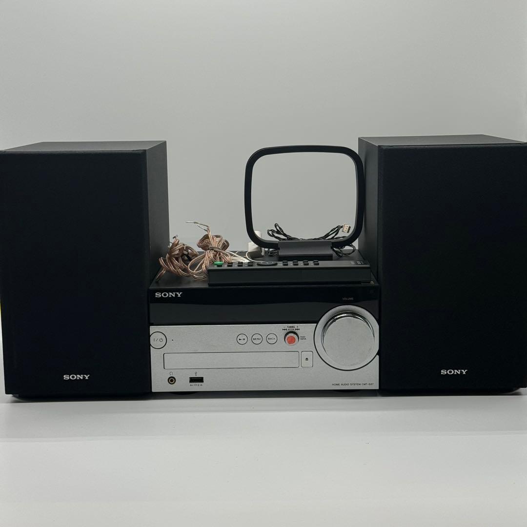 SONY CMT-SX7 2020年製 ミニコンポ Bluetooth CD