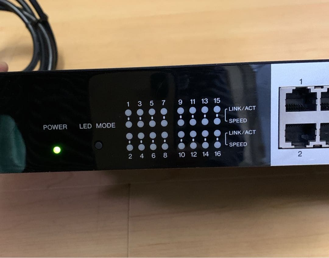 値下！YAMAHA スマートL2スイッチ 16ポート SWX2210-16G ①