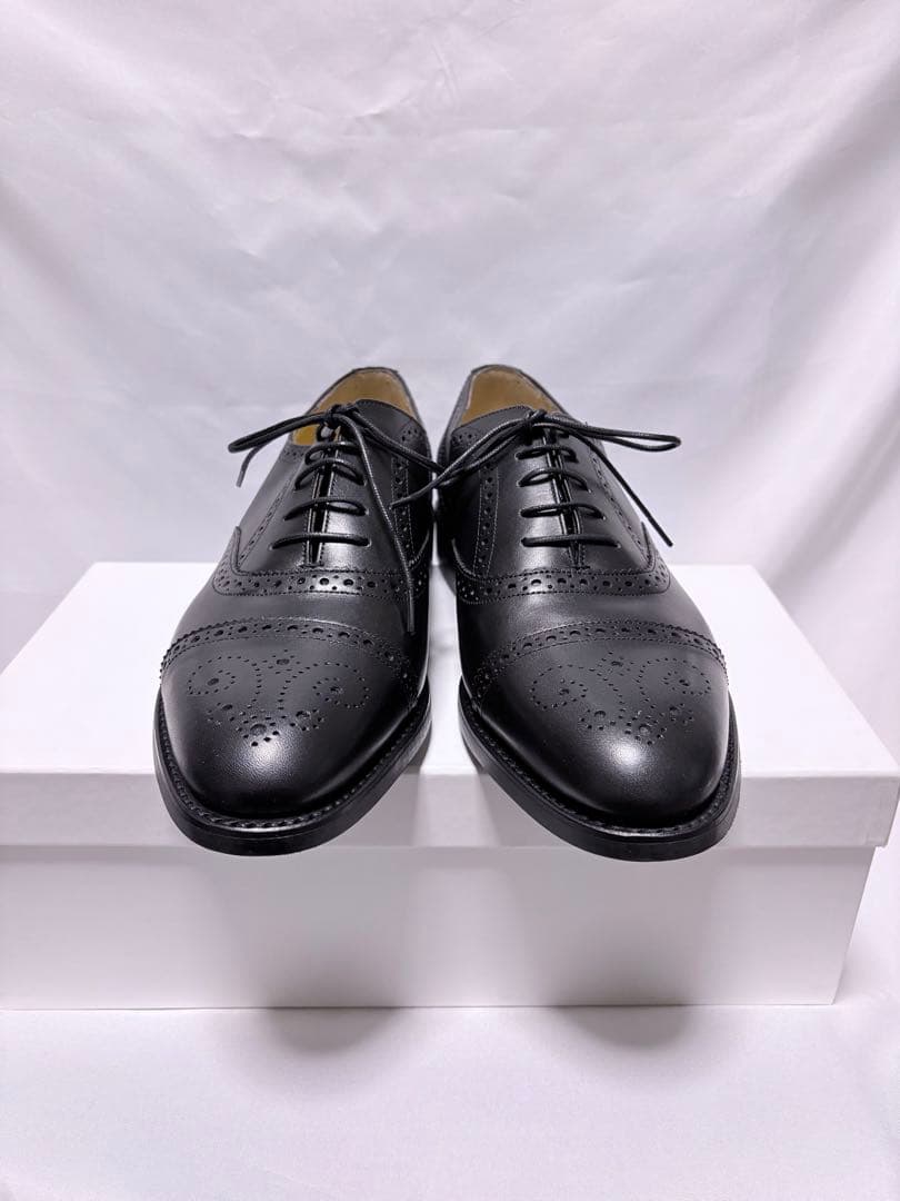 新品 Lloyd Footwear ロイド フットウェア カーフ 黒 8 革靴