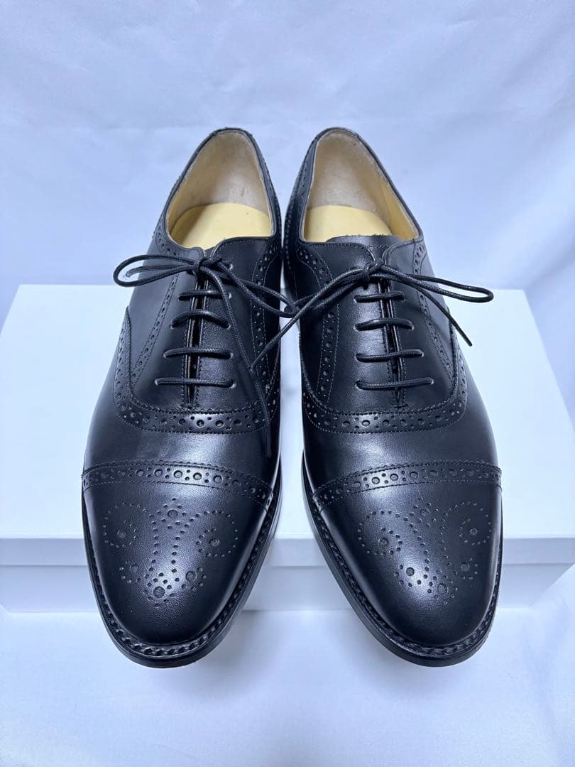 新品 Lloyd Footwear ロイド フットウェア カーフ 黒 8 革靴