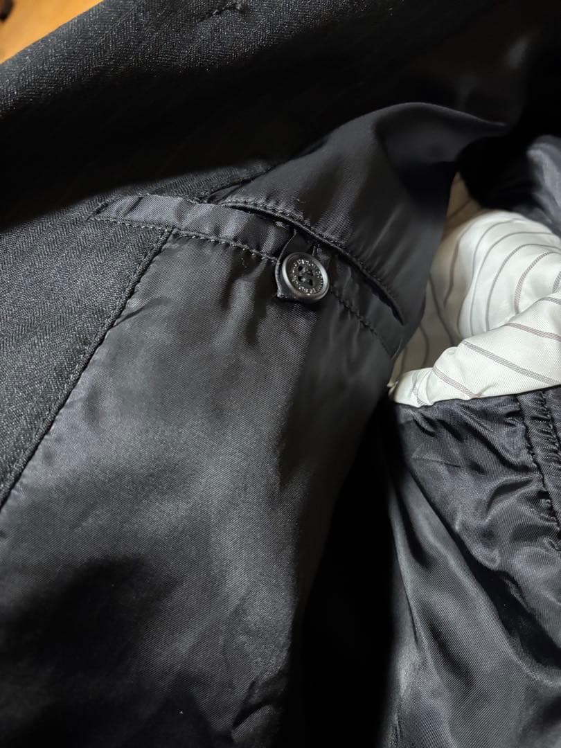 COMME des GARCONS HOMME ウールエステルヘリンボーンJKT