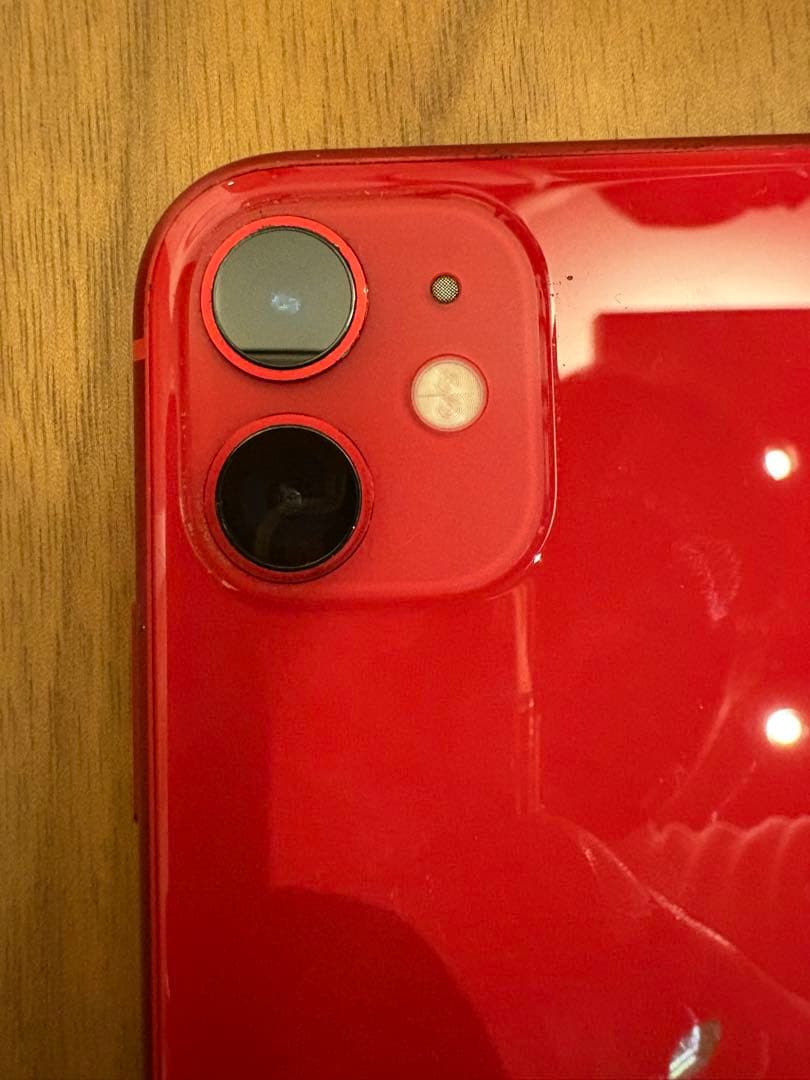 【値下げ】iPhone 11 64GB RED◆SIMロックあり◆初期化済◆美品