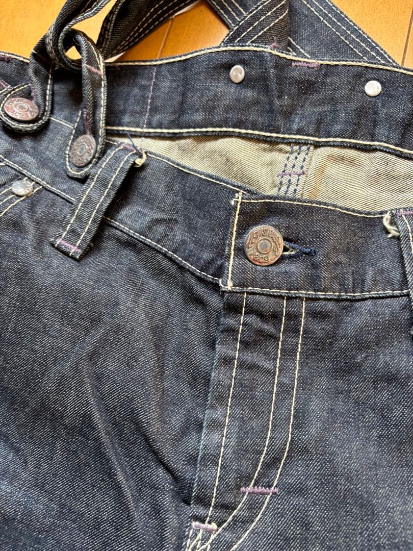 レア LEVI'S 703 サスペンダー付 デニム W36 リーバイス
