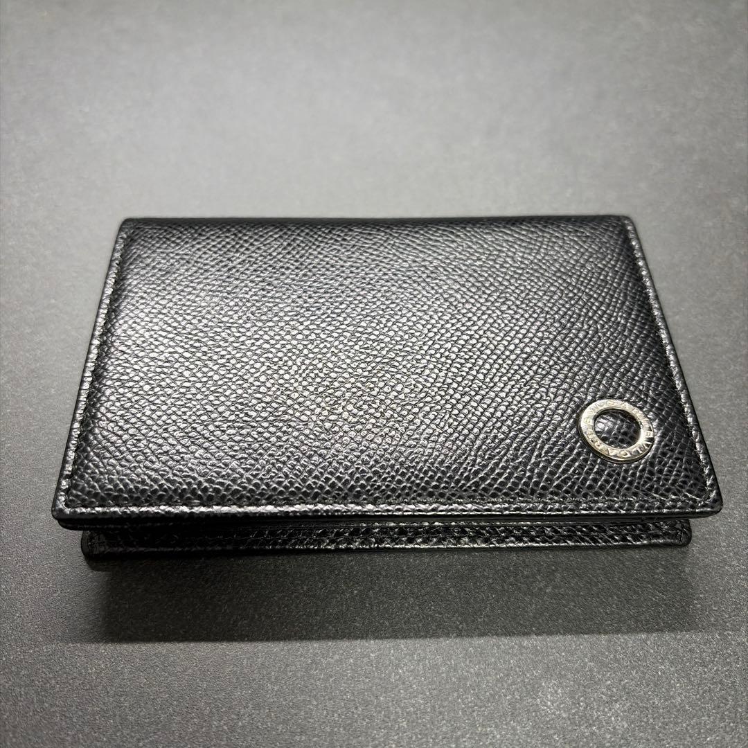 ブルガリ BVLGARI★名刺入れ カードケース 黒　ブラック