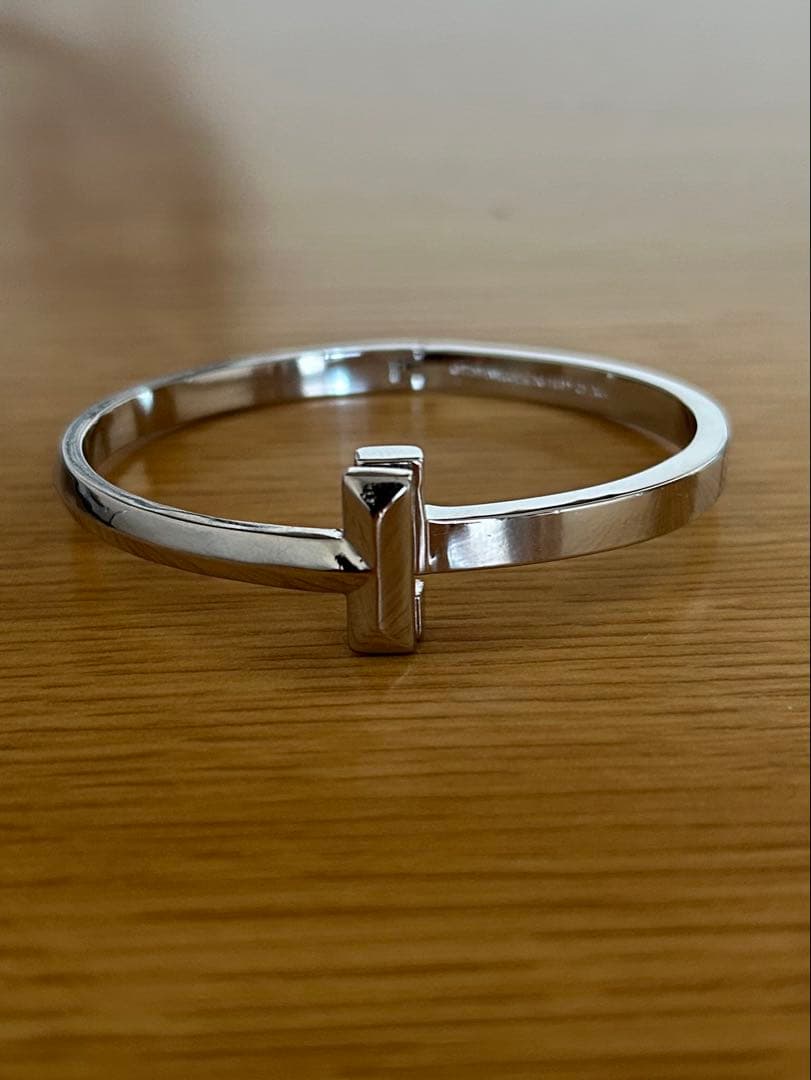 T1 コレクション シルバーナロータイプ ブレスレット 17cm 新品未使用