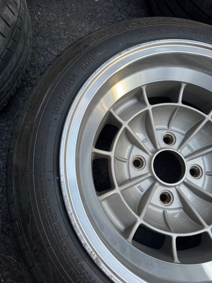 も*ー様 トスコホイール　8J-18.8J+-0　114.3 4H 4本セット