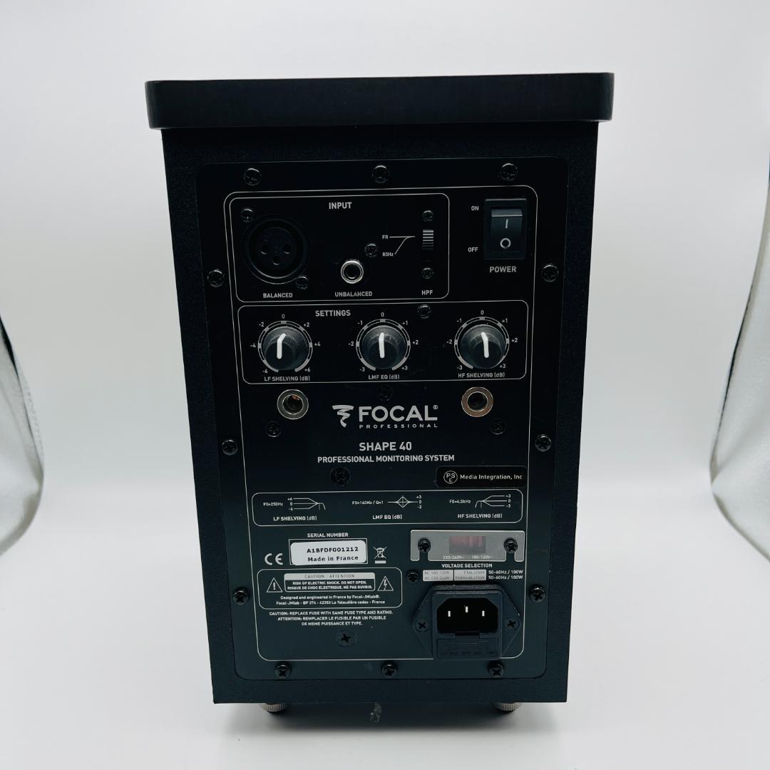 FOCAL Shape40 スタジオモニタースピーカー 2個セット