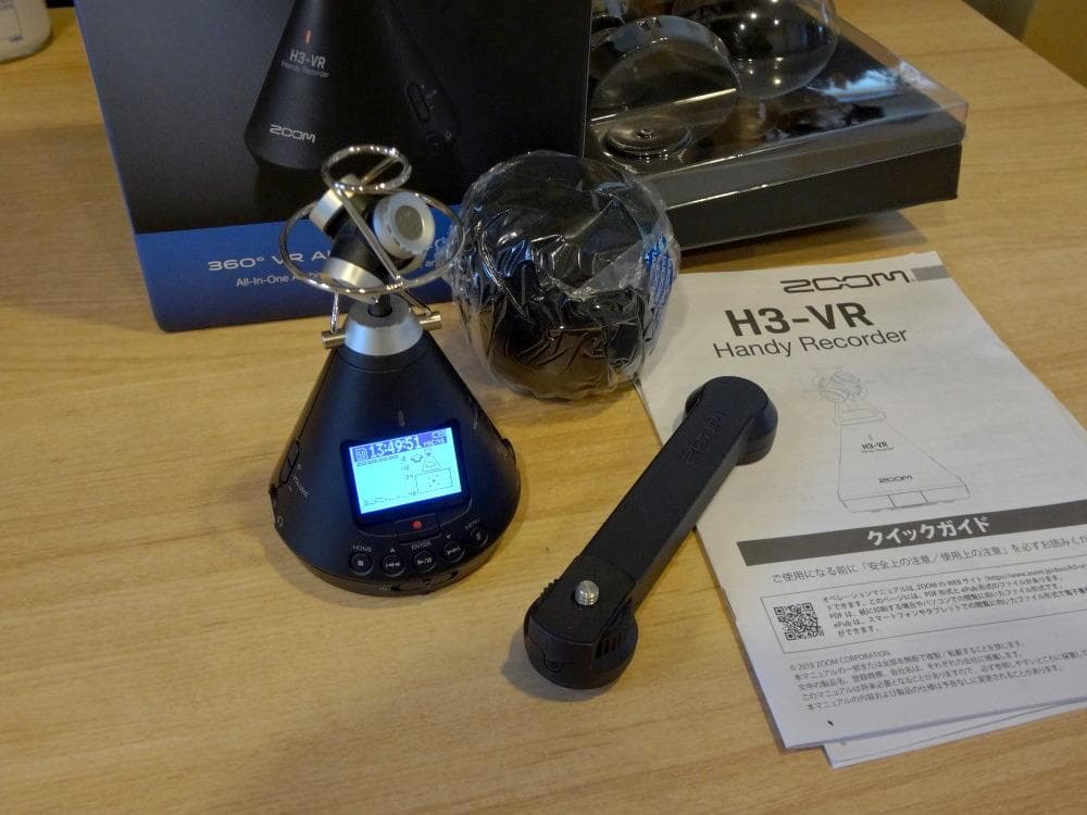ZOOM H3-VR 360° ハンディレコーダー