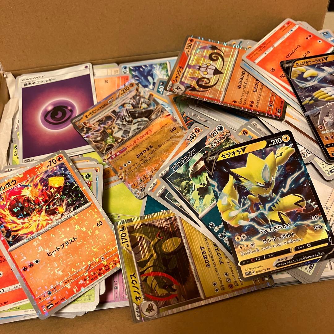 未開封パック11個と引退品 約13kg以上のポケモンカードセット