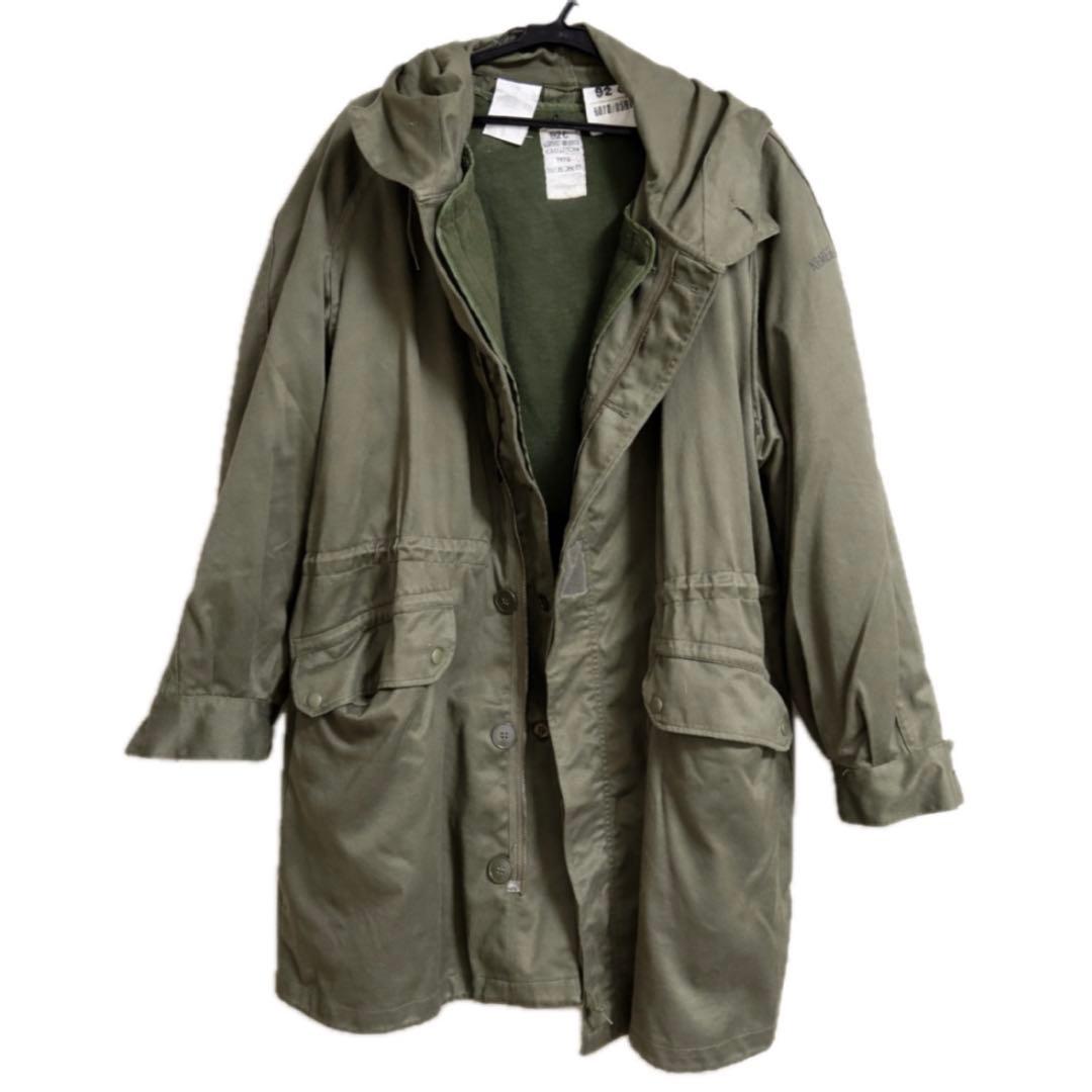 【美品】70s フランス軍 M64フィールドパーカーコート ライナー付き