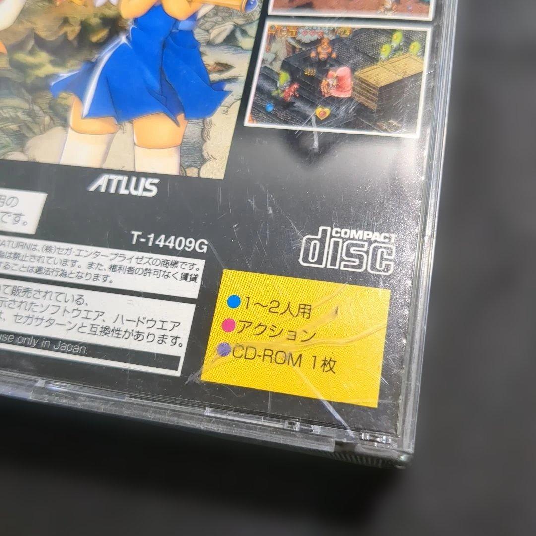 【ジャンク品扱い】 プリクラ大作戦 セガサターン