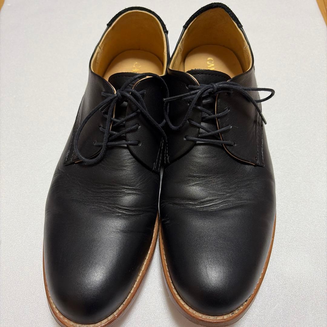 カミナンド CAMINANDO 27センチ　ブラック　レザーシューズ