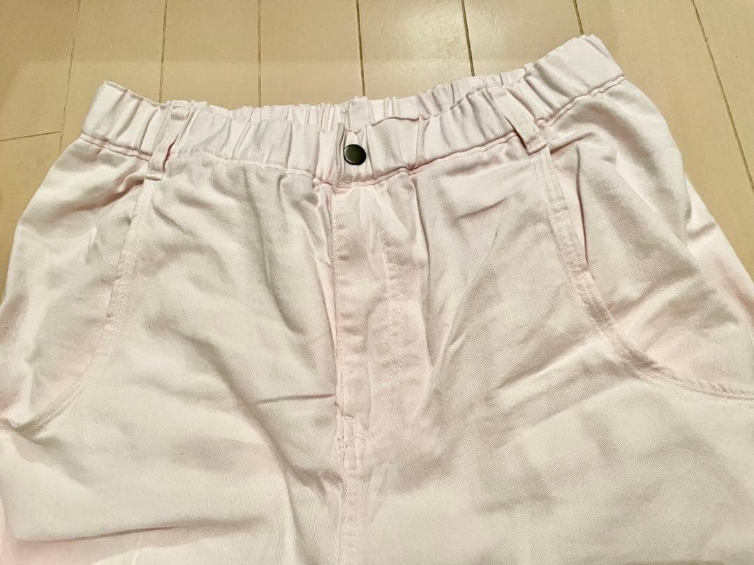 【美品お値下げ】Spick &Span ギャザーチノパンツ　ピンク　38