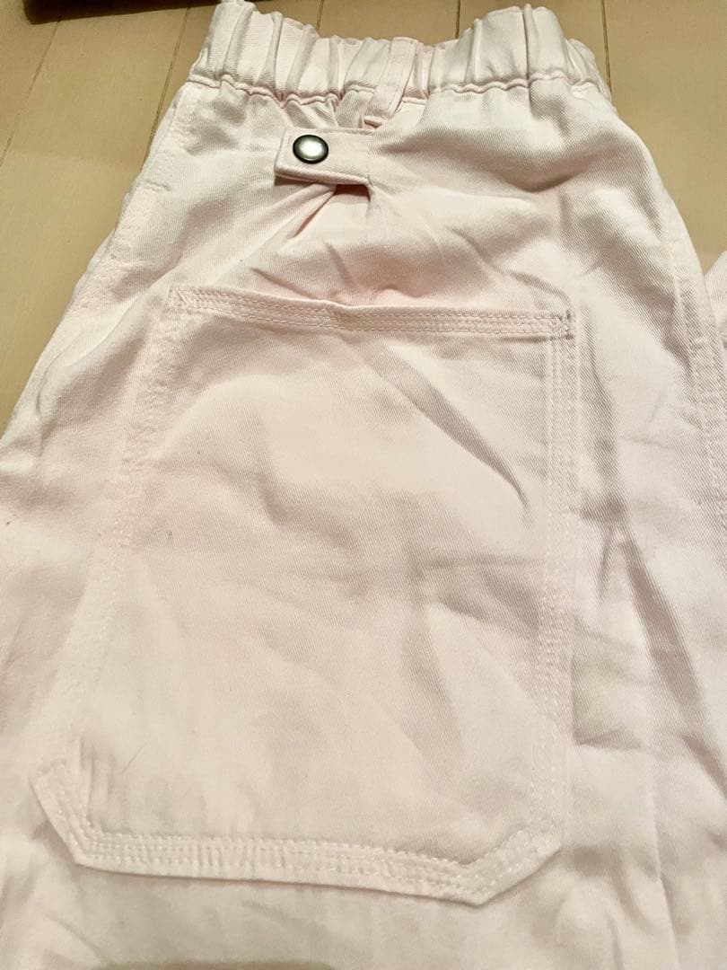 【美品お値下げ】Spick &Span ギャザーチノパンツ　ピンク　38