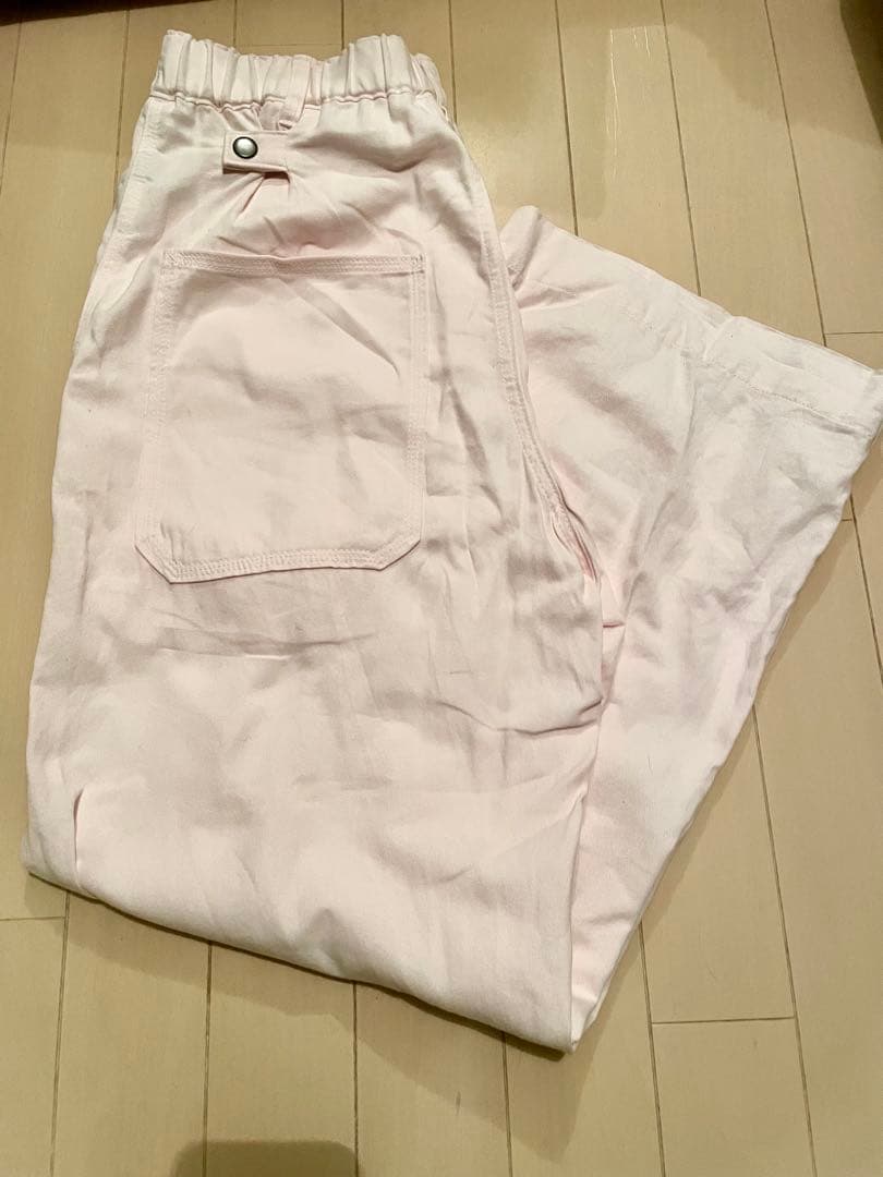 【美品お値下げ】Spick &Span ギャザーチノパンツ　ピンク　38