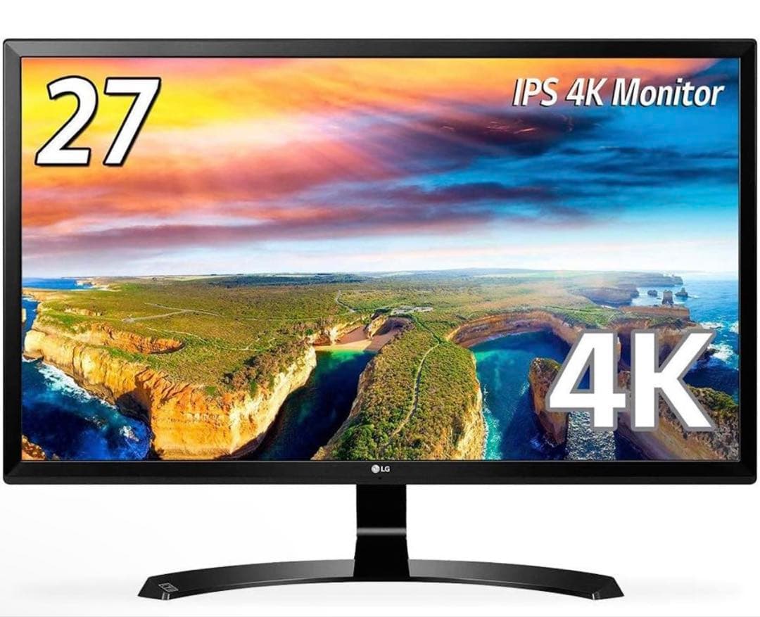 LG モニター ディスプレイ 27UD58-B 27インチ/4K/IPS