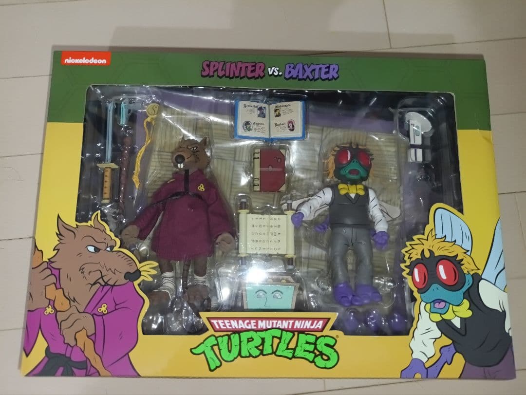 NECA ネカ タートルズ フィギュア スプリンター バクスター TMNT