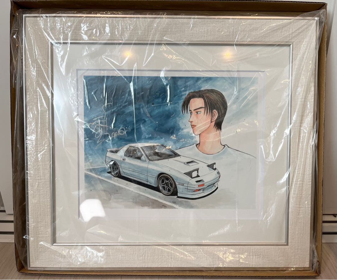【送料無料❗️】頭文字D しげの秀一原画展　高橋涼介◇複製原画◇RX7 FC