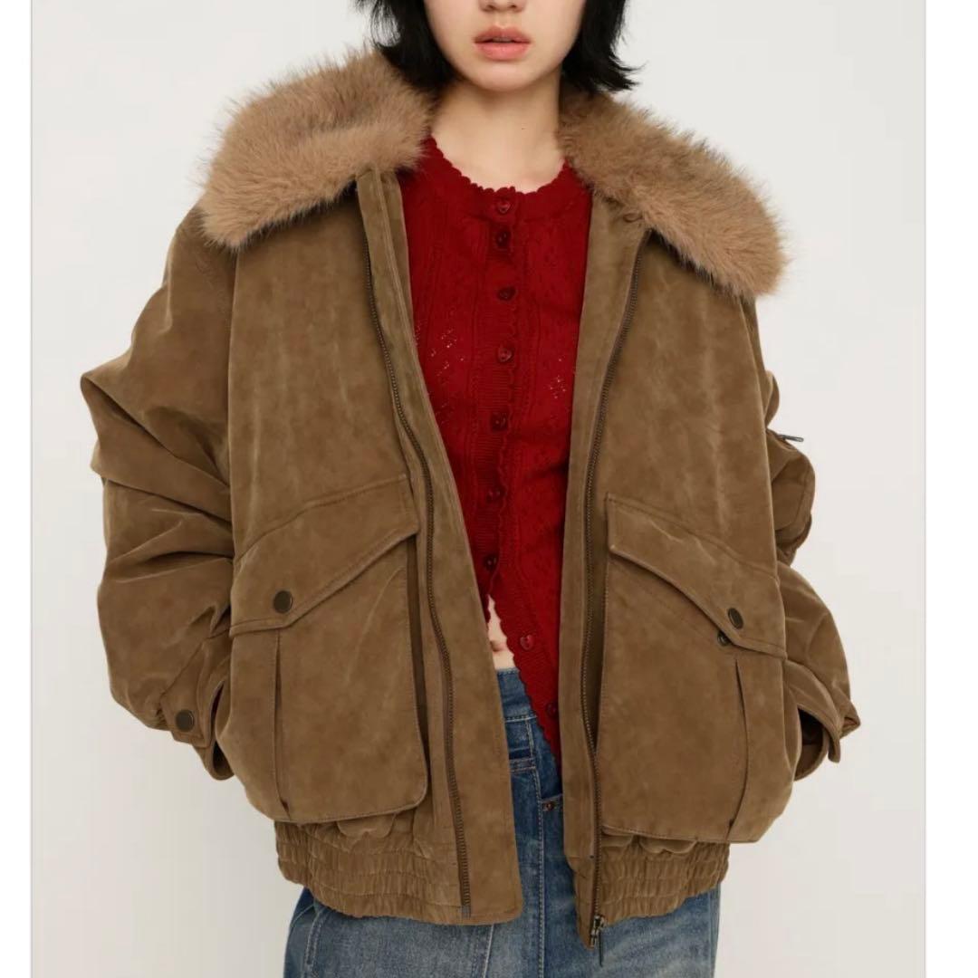 SLY WASHED PUFFER ブルゾン | FREE M/BEG