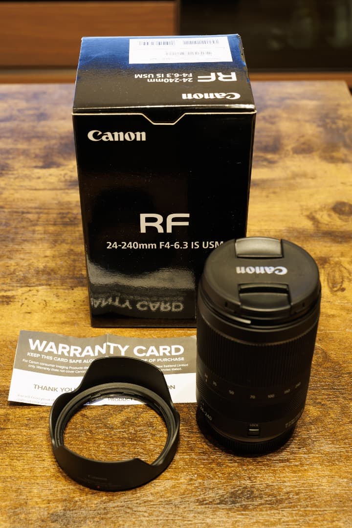【美品】Canon キャノン RF 24-240mm F4-6.3 IS USM