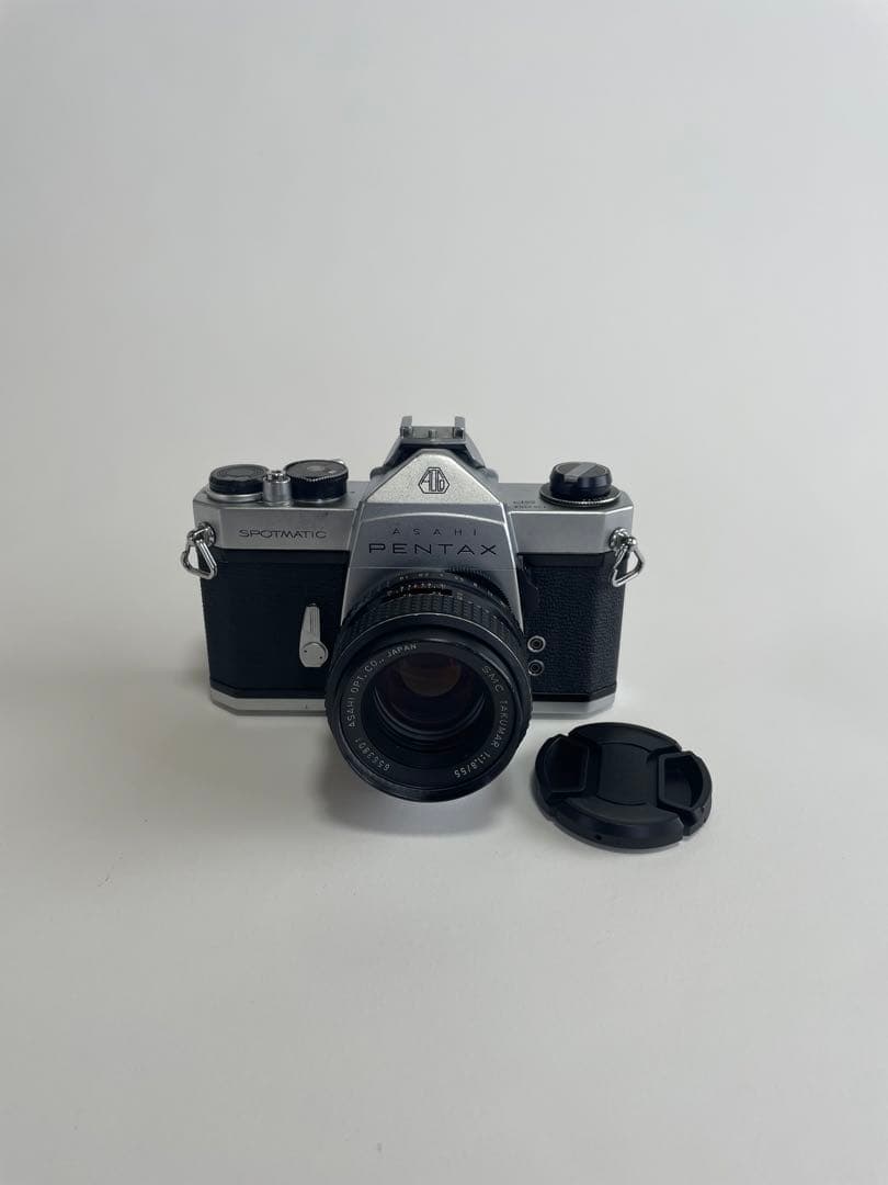 ASAHI PENTAX SP シルバーSMC TAKUMAR 55mmf1.8