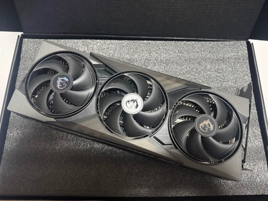 【極美品】MSI RTX5060Ti 16GB nVIDIA 数時間のみ使用