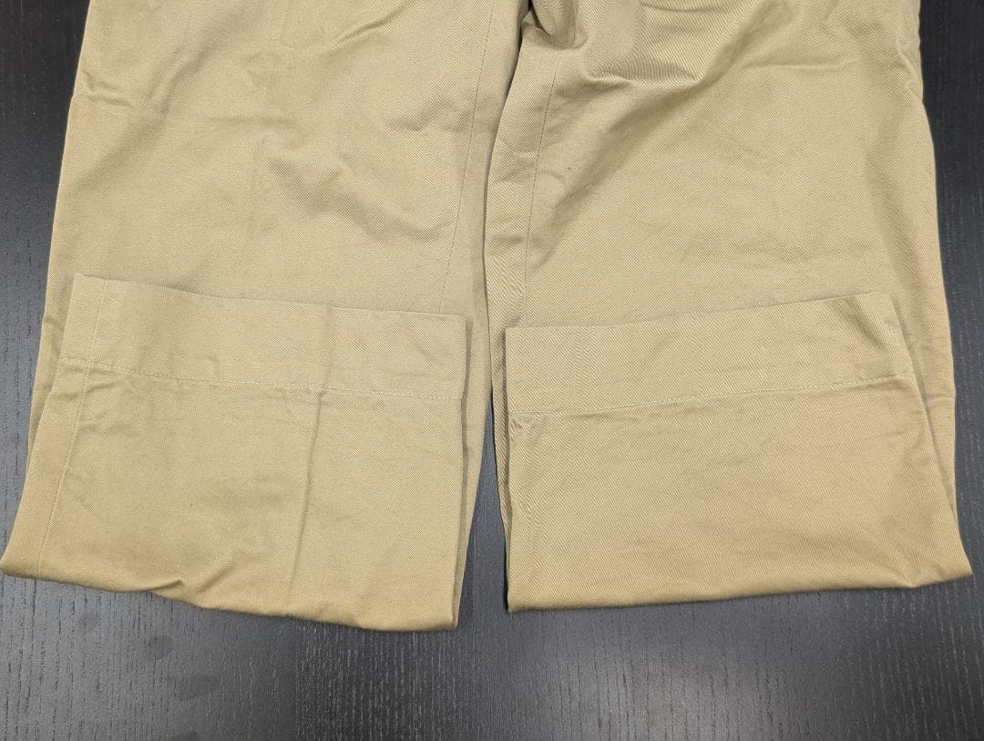 60's U.S.ARMY チノトラウザーズ アルミジッパー ミリタリー 古着
