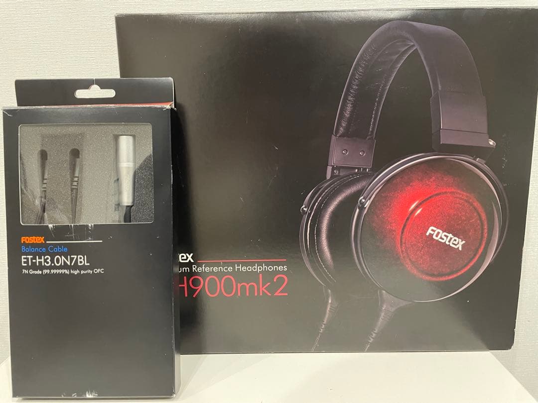 FOSTEX TH900mk2/交換用ケーブル ET-H3.0N7BL付属