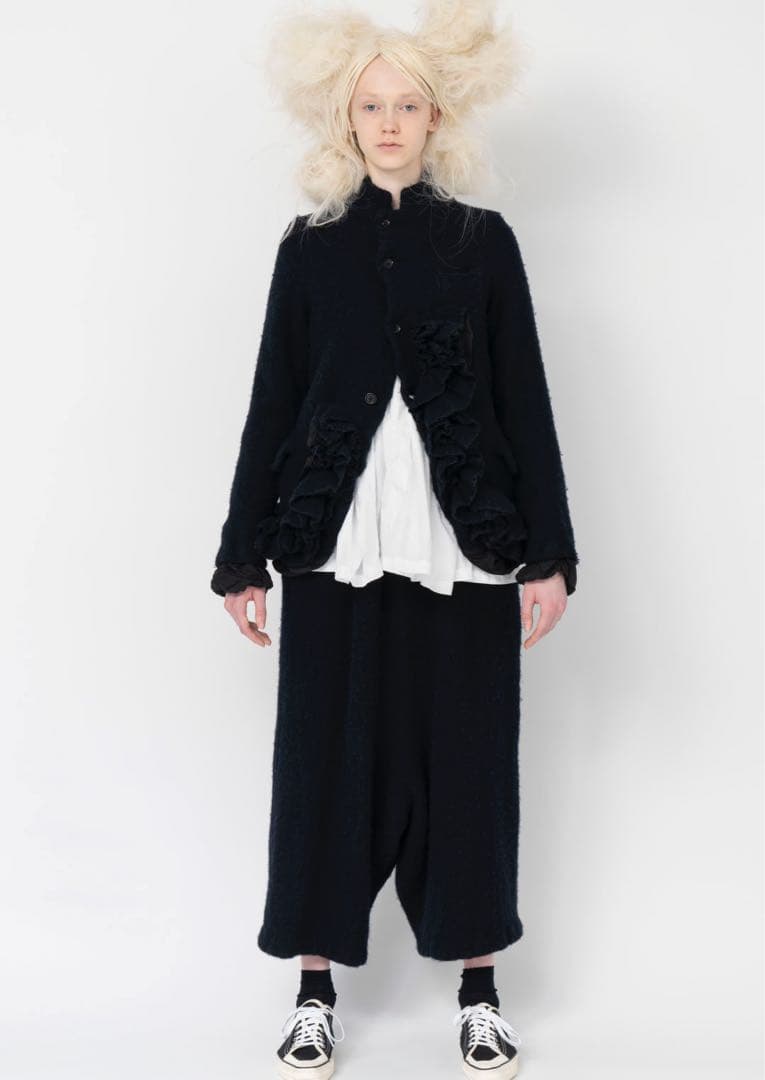 コムデギャルソンコムデギャルソン　ペンギンパンツ　XS ウール縮絨